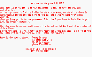 STOS-SM 1989 atari screenshot
